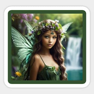 Enchanting Forest Fairy Sticker